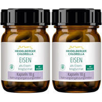 Produktbild von Heidelberger Chlorella Eisen als Eisenbisglycinat Kapseln