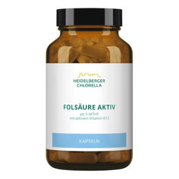 Heidelberger Chlorella Folsäure und Vitamin B12 Kapseln vegan glutenfrei laktosefrei 120 Stück – Bild 1 von 1