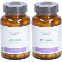 Produktbild von Heidelberger Chlorella GmbH Molybdän Kapseln vegan glutenfrei laktosefrei ohne Zusatzstoffe 60 Stück