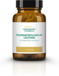 Heidelberger Chlorella GmbH Phosphatidylcholin Lecithin Cholin Kapseln vegan glutenfrei laktosefrei 60 Stück – Bild 1 von 2