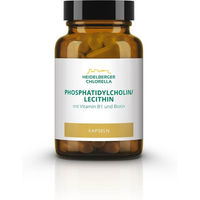 Produktbild von Heidelberger Chlorella GmbH Phosphatidylcholin Lecithin Cholin Kapseln vegan glutenfrei laktosefrei 60 Stück
