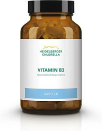 Heidelberger Chlorella GmbH Vitamin B3 Niacin Kapseln vegan 120 Stück – Bild 1 von 2