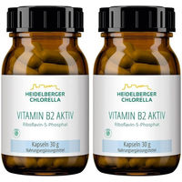 Produktbild von Heidelberger Chlorella Kapseln mit Vitamin B2 120 Stück