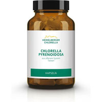 Produktbild von Heidelberger Chlorella Kapseln vegan glutenfrei laktosefrei ohne Zusatzstoffe 60 Stück