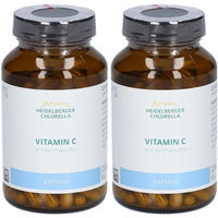 Produktbild von Heidelberger Chlorella mit gepuffertem Vitamin C Ester-C Kapseln