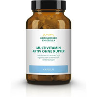 Produktbild von Heidelberger Chlorella Multivitamin Aktiv ohne Kupfer Kapseln 120 Stück