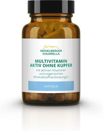 Heidelberger Chlorella Multivitamin Aktiv ohne Kupfer Kapseln 60 Stück – Bild 1 von 2