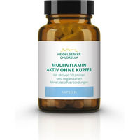 Produktbild von Heidelberger Chlorella Multivitamin Aktiv ohne Kupfer Kapseln 60 Stück