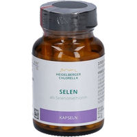 Produktbild von Heidelberger Chlorella Selen als Selenmethionin Kapseln vegan glutenfrei laktosefrei