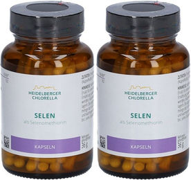 Heidelberger Chlorella Selen mit Selenmethionin Kapseln vegan glutenfrei laktosefrei 150 Stück – Bild 1 von 1