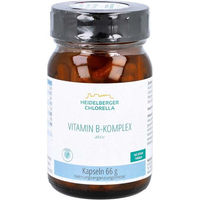 Produktbild von Heidelberger Chlorella Vitamin B Komplex aktiv Kapseln ohne Gelatine 120 Stück