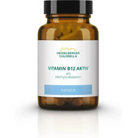 Produktbild von Heidelberger Chlorella Vitamin B12 Aktiv Methylcobalamin Kapseln vegan 60 Stück
