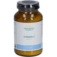 Produktbild von Heidelberger Chlorella Vitamin C Gepuffert Calciumascorbat Pulver vegan glutenfrei laktosefrei ohne Zusatzstoffe