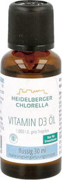 Heidelberger Chlorella Vitamin D3 Öl Tropfen 30 ml – Bild 1 von 2