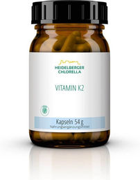 Heidelberger Chlorella Vitamin K2 MK-7 Kapseln vegan glutenfrei laktosefrei ohne Zusatzstoffe – Bild 1 von 2