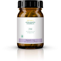 Produktbild von Heidelberger Chlorella Zink Gluconat Kapseln vegan ohne Zusatzstoffe 120 Stück