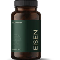 Produktbild von Heilnatura Eisen Fumarat Kapseln ohne Zusatzstoffe für Schwangere, Stillende und Sportler 60 Stück