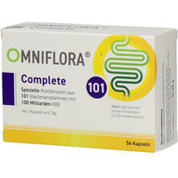 Produktbild von Heilpflanzenwohl OMNIFLORA Complete 101 Bakterienstämme 100 Mrd. KBE Kapseln glutenfrei und laktosefrei