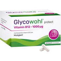 Produktbild von Heilpflanzenwohl Vitamin B12 1000 µg vegan Kapseln 240 Stück