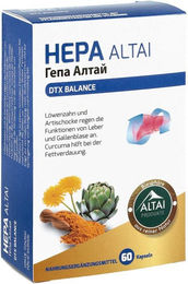 Hepa Altai DTX Balance Kapseln mit Pflanzenextrakten und Vitaminen 60 Stück – Bild 1 von 4