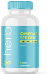 Herb Omega-3 Strong 1000 mg EPA DHA Kapseln 90 Stück – Bild 1 von 1