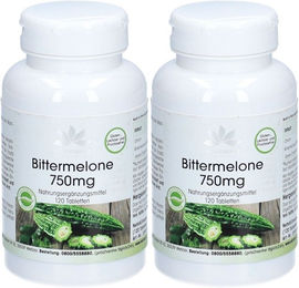 HERBADIREKT Bittermelone mit Chrom Tabletten glutenfrei und laktosefrei für Erwachsene 180 Stück – Bild 1 von 1