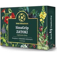 Produktbild von Herbal Monasterium SinuGrip Sinus Kräuter-Komplex Kapseln ohne Zusatzstoffe 15 Stück