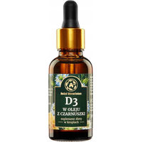 Produktbild von Herbal Monasterium Vitamin D3 in Schwarzkümmelöl Tropfen 2000 IE 30 ml