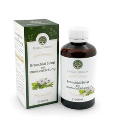 Herbal Therapy Bronchialsirup mit Thymian pflanzlicher Ursprung 200 ml – Bild 1 von 4