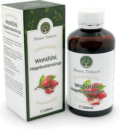 Herbal Therapy Deutschland Wohlfühl Hagebuttensirup IMUNO 200 ml – Bild 1 von 2