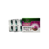 Produktbild von Herbal Therapy HEPATOLIV Silymarin Forte 140 mg Mariendistel Kapseln, 30 Stück, vegan, glutenfrei, laktosefrei, zuckerfrei