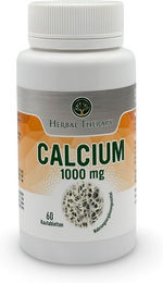 Herbal Therapy Kalzium 1000 mg hochdosiert Tabletten für Erwachsene 60 Stück – Bild 1 von 2