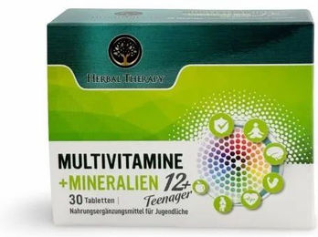Herbal Therapy Multivitamine + Mineralien 12+ Tabletten für Kinder – Bild 1 von 4