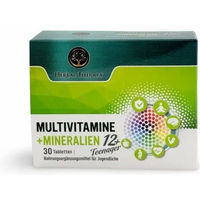 Produktbild von Herbal Therapy Multivitamine + Mineralien 12+ Tabletten für Kinder