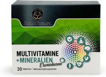 Herbal Therapy Multivitamine + Mineralien Tabletten für Erwachsene – Bild 1 von 4