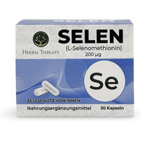 Produktbild von Herbal Therapy Selen L-Selenomethionin 200 μg Kapseln