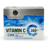 Produktbild von Herbal Therapy Vitamin C 300 mg mit Zink Tabletten