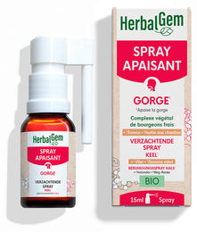 Herbalgem Beruhigendes Hals-Spray mit Kräuter-Komplex 15 ml – Bild 1 von 1