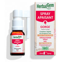Produktbild von Herbalgem Beruhigendes Hals-Spray mit Kräuter-Komplex 15 ml