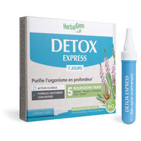 Produktbild von Herbalgem Express-Entgiftungskur Kräuter-Komplex in Ampullen 7 x 10 ml
