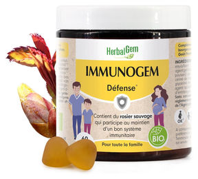 Herbalgem ImmunoGem Gummibärchen alkoholfrei 60 Stück – Bild 1 von 1