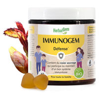 Produktbild von Herbalgem ImmunoGem Gummibärchen alkoholfrei 60 Stück