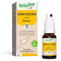 Produktbild von Herbalgem ImmunoGem Spray mit Acerola und Hagebutte 15 ml