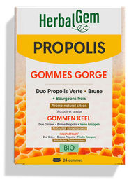 Herbalgem Lutschtabletten mit Propolis aus biologischem Anbau 24 Stück – Bild 1 von 1