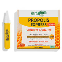 Produktbild von Herbalgem Propolis Express Flüssige Lösung 7 x 10 ml