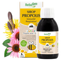 Produktbild von Herbalgem Propolis-Sirup für Kinder pflanzlicher Ursprung 150 ml