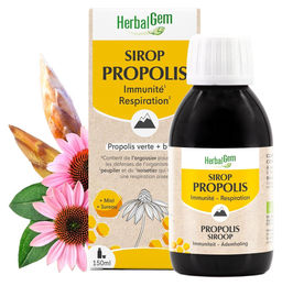 Herbalgem Propolis-Sirup vegan für Erwachsene 150 ml – Bild 1 von 1
