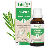 Produktbild von Herbalgem Rosmarin-Knospensaft Bio 30 ml