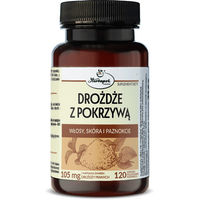 Produktbild von HERBAPOL KRAKAU Hefe mit Brennnessel Kräuter-Komplex 120 Kapseln