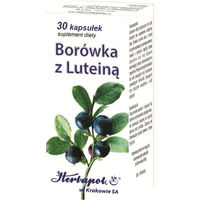 Produktbild von HERBAPOL KRAKAU Heidelbeere mit Lutein und Ringelblume Kapseln 30 Stück